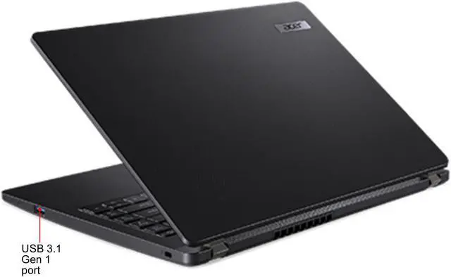 Alt view image 5 of 10 - Acer Laptop TravelMate P2 Intel Core i7-10510U 8GB Memory 256 GB SSD Intel UHD Graphics 14.0" Non-Touch Screen Windows 10 Pro 64-bit TMP214-52-71JW