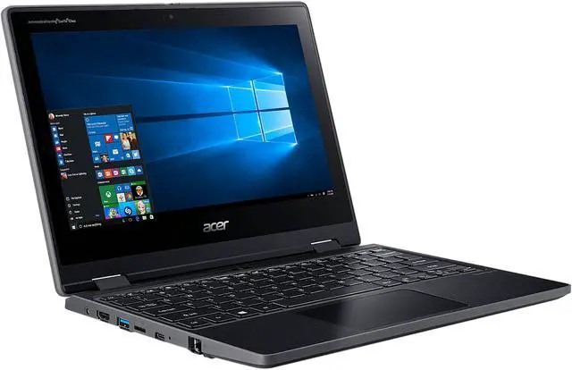 Main image of Acer TravelMate Spin B3 TMB311R-31-C45D Intel Celeron N4020 (1.10 GHz) 4 GB Memory 64 GB Flash Intel UHD Graphics 600 11.6" Touchscreen 1366 x 768 Convertible 2-in-1 Laptop Windows 10 Pro Education