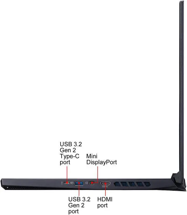 Alt view image 11 of 15 - Acer Predator Helios 300 - 17.3" 144 Hz - Intel Core i7-10750H - GeForce RTX 2060 - 16 GB Memory - 1 TB SSD - Windows 10 Home - Gaming Laptop (PH317-54-77TH)