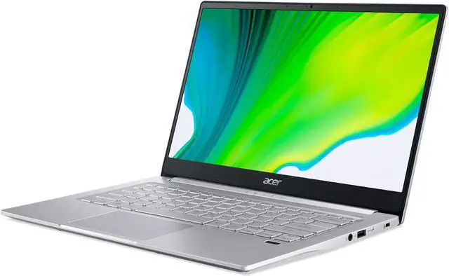 Alt view image 5 of 15 - Acer Laptop Swift Intel Core i7-1165G7 8GB Memory 512 GB PCIe SSD Intel Iris Xe Graphics 14.0" Non-Touch Screen Windows 10 Home 64-bit SF314-59-769R
