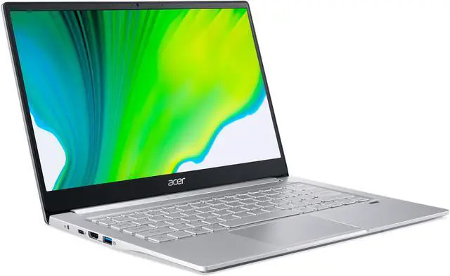 Alt view image 7 of 15 - Acer Laptop Swift Intel Core i7-1165G7 8GB Memory 512 GB PCIe SSD Intel Iris Xe Graphics 14.0" Non-Touch Screen Windows 10 Home 64-bit SF314-59-769R