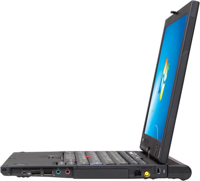 Alt view image 3 of 11 - Lenovo Thinkpad X61 12.1" Touchscreen Multimode Tablet With Intel Core 2 Duo L7500 1.60Ghz, 2GB DDR2 SDRAM, 100GB HDD, Intel GMA X3100, Digital Pen, Windows 7 Home 32 Bit