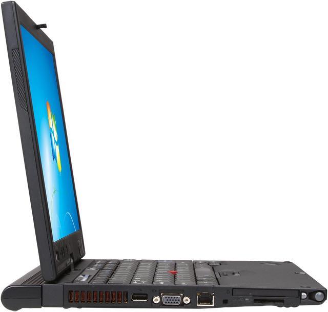 Alt view image 5 of 11 - Lenovo Thinkpad X61 12.1" Touchscreen Multimode Tablet With Intel Core 2 Duo L7500 1.60Ghz, 2GB DDR2 SDRAM, 100GB HDD, Intel GMA X3100, Digital Pen, Windows 7 Home 32 Bit
