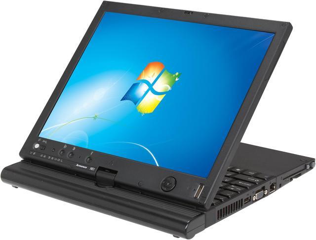 Alt view image 9 of 11 - Lenovo Thinkpad X61 12.1" Touchscreen Multimode Tablet With Intel Core 2 Duo L7500 1.60Ghz, 2GB DDR2 SDRAM, 100GB HDD, Intel GMA X3100, Digital Pen, Windows 7 Home 32 Bit
