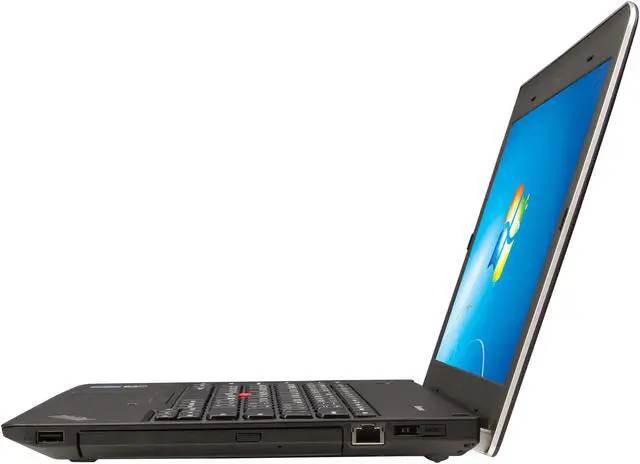 Alt view image 2 of 8 - ThinkPad Laptop Edge Intel Core i3-4000M 4GB Memory 500GB HDD Intel HD Graphics 4600 14.0" Non-Touch Screen Windows 7 Professional 64-Bit E440 (20C50052US)