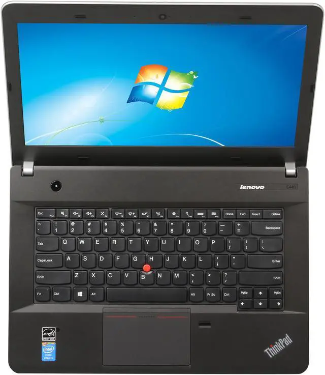 Alt view image 6 of 8 - ThinkPad Laptop Edge Intel Core i3-4000M 4GB Memory 500GB HDD Intel HD Graphics 4600 14.0" Non-Touch Screen Windows 7 Professional 64-Bit E440 (20C50052US)