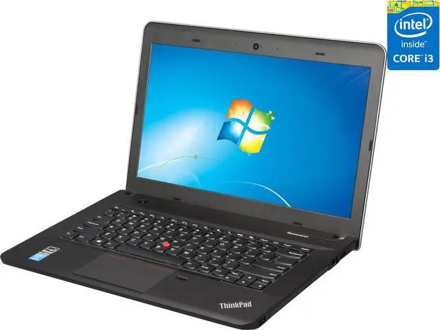 Main image of ThinkPad Laptop Edge Intel Core i3-4000M 4GB Memory 500GB HDD Intel HD Graphics 4600 14.0" Non-Touch Screen Windows 7 Professional 64-Bit E440 (20C50052US)