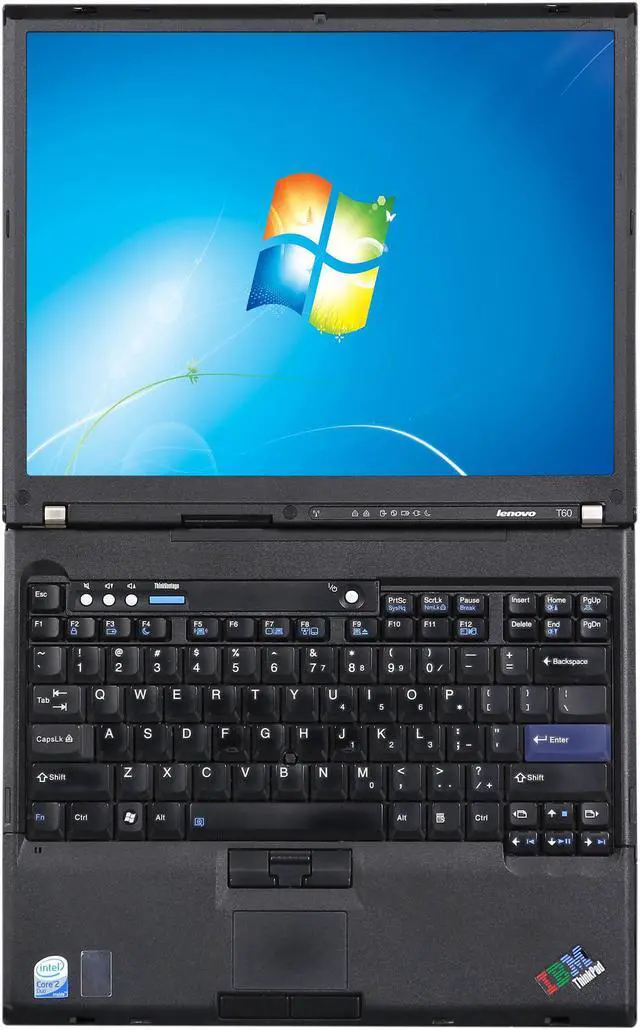 Alt view image 6 of 8 - Lenovo ThinkPad 15.0" Intel Core 2 Duo T7300 2GB Memory 80 GB SSD Windows 7 Home Premium T60