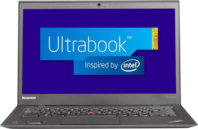 Alt view image 2 of 8 - ThinkPad 14.0" Intel Core i7-4600U 8GB Memory DDR3L 1600 256GB SSD Windows 7 Professional Upgradable to Windows 8.1 Pro 64-Bit X1 Carbon