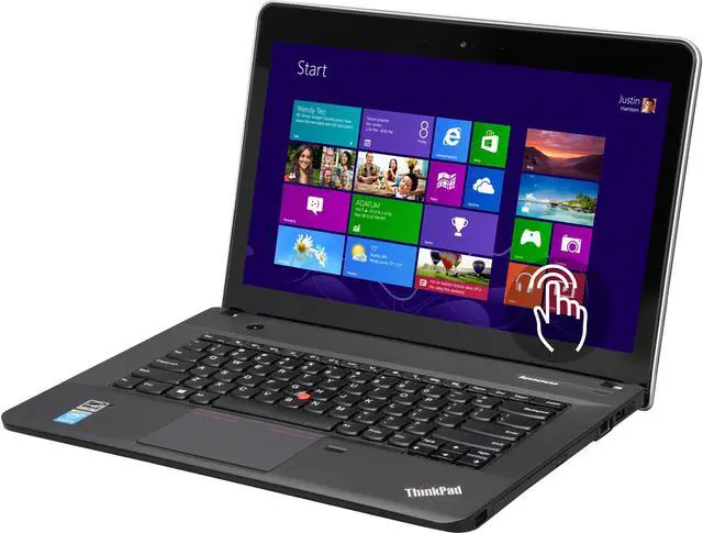 Main image of ThinkPad Laptop Edge Intel Core i3-4000M 4GB Memory 500GB HDD Intel HD Graphics 4600 14.0" Touch Screen Windows 8.1 64-Bit E440 Touch (20C5008UUS)