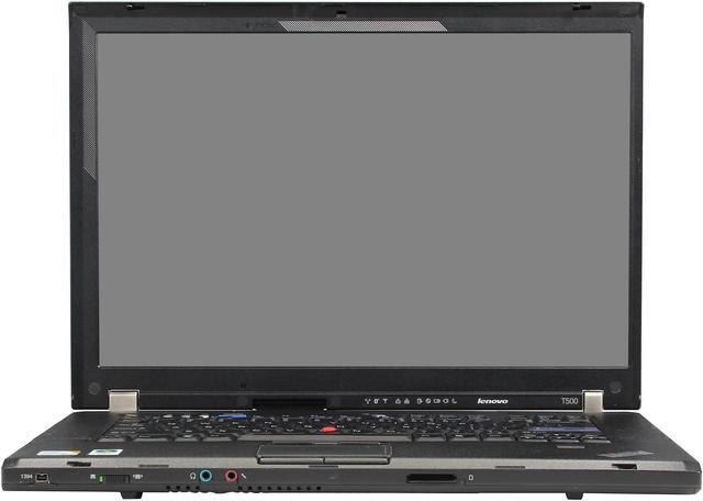 Alt view image 5 of 8 - Lenovo ThinkPad T500 15.4" Black Laptop - Intel Core 2 Duo P8700 2.53GHz 2GB SODIMM DDR3 SATA 2.5" 160GB Windows 7 Home Premium 32-Bit