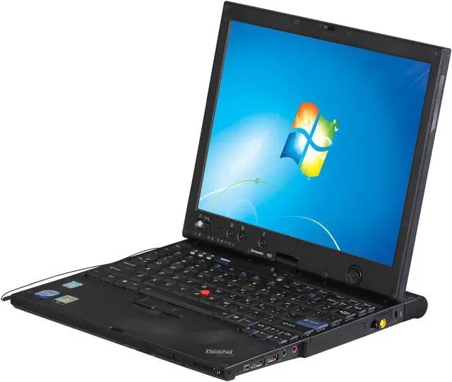 Alt view image 3 of 11 - ThinkPad Multimode Tablet PC 1.60GHz 4GB Memory 160GB HDD 12.1" Windows 7 Professional 64-Bit X61