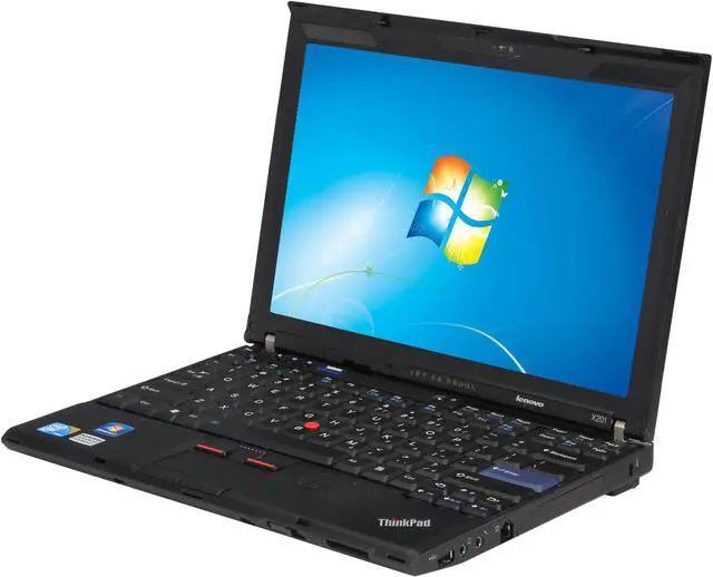 Main image of ThinkPad Laptop X Series 2.40GHz 4GB Memory 160GB HDD 160 GB SSD 12.1" Touch Screen Windows 7 Professional 64-Bit X201