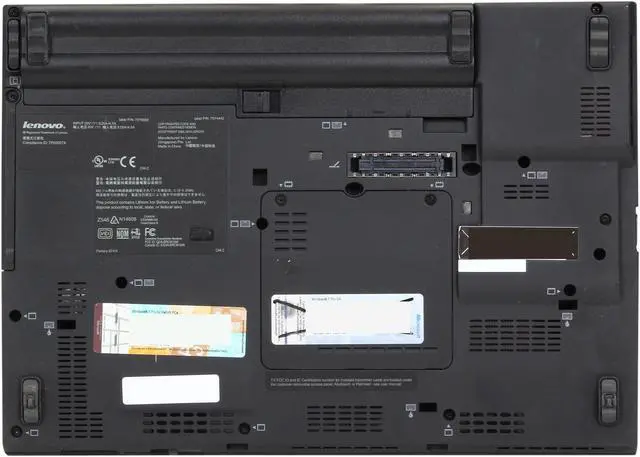 Alt view image 7 of 8 - ThinkPad Laptop X Series 2.40GHz 4GB Memory 160GB HDD 160 GB SSD 12.1" Touch Screen Windows 7 Professional 64-Bit X201