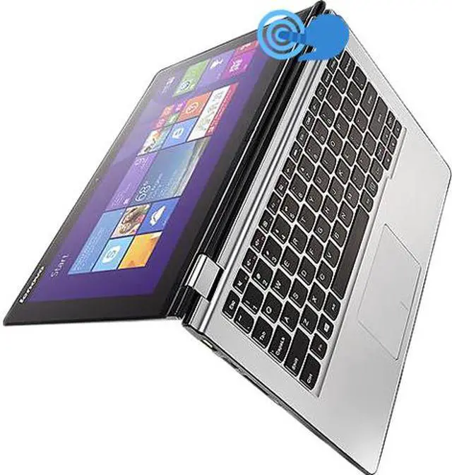 Alt view image 2 of 4 - Lenovo Yoga 2 11.6" Multimode Laptop with Intel Pentium N3520 Quad Core 2.166 Ghz (2.42 Ghz Burst), 4GB DDR3L RAM, 500GB HDD, HD LED Multi Touch Display, 360 Degrees Hinge Windows 8