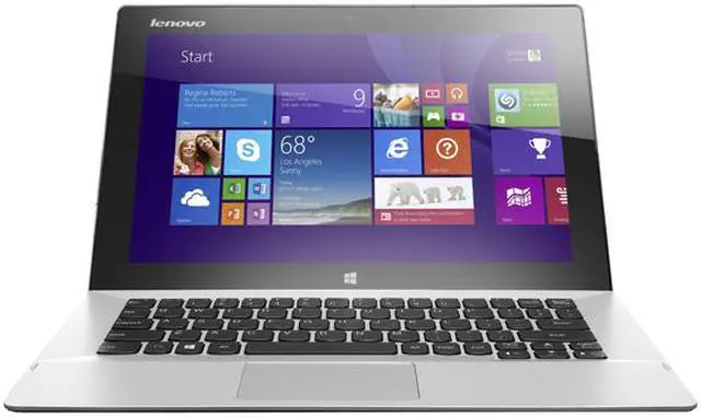 Alt view image 3 of 6 - Lenovo Miix 2 11 2in1 Tablet- Intel Core i3 4GB Memory 128GB SSD 11.6" Touchscreen Windows 8.1 with Dock (59414153)