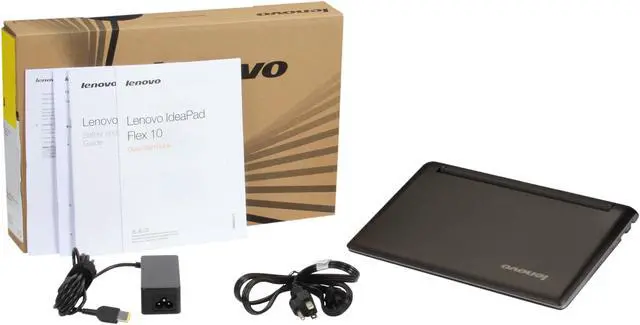 Alt view image 8 of 8 - Lenovo Convertible Notebook Intel Celeron N2810 2GB Memory 500GB HDD Intel HD Graphics 10.1" Touch Screen Windows 8.1 Flex 10 (59420879)