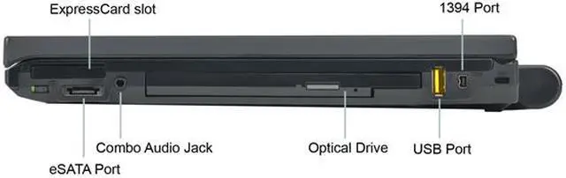 Alt view image 3 of 4 - Lenovo Laptop T410 Intel Core i5 2.53 GHz 4 GB Memory 256 GB SSD 14.1" Windows 10 Pro 64-Bit