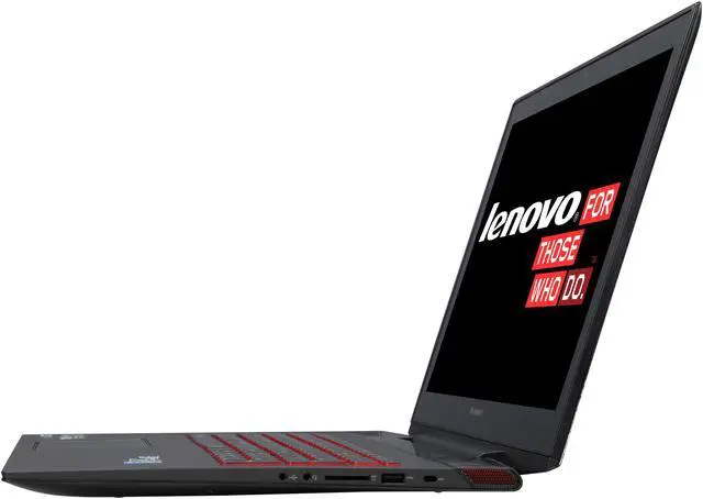 Alt view image 2 of 8 - Lenovo - 17.3" NVIDIA GeForce GTX 860M - Intel Core i7-4710HQ  - 8GB Memory - 8 GB SSD - Windows 8.1 64-Bit - Gaming Laptop - (Y70 Touch (80DU0033US) )