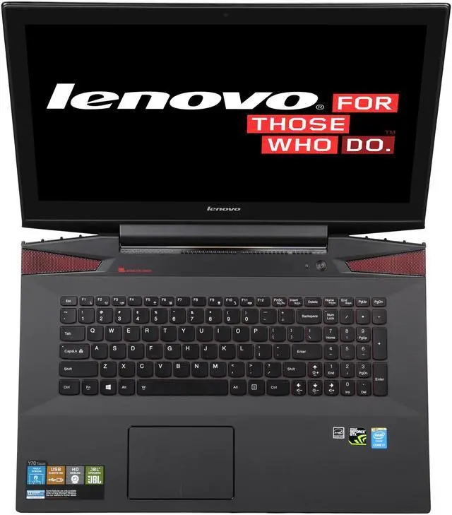 Alt view image 6 of 8 - Lenovo - 17.3" NVIDIA GeForce GTX 860M - Intel Core i7-4710HQ  - 8GB Memory - 8 GB SSD - Windows 8.1 64-Bit - Gaming Laptop - (Y70 Touch (80DU0033US) )