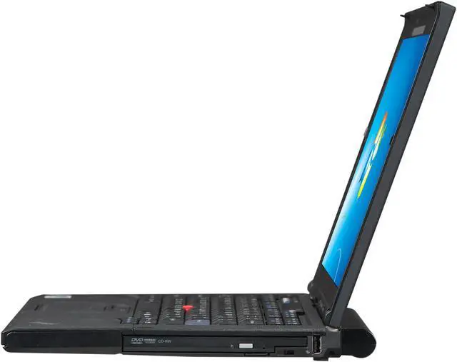 Alt view image 2 of 8 - Lenovo ThinkPad T400 14.1" Notebook with Intel Core 2 Duo 2.66Ghz, 2GB DDR3 Memory, 120GB HDD, DVDROM, Windows 7 Professional 32 Bit