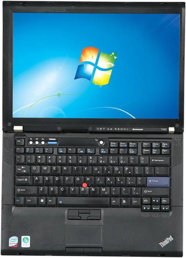 Alt view image 6 of 8 - Lenovo ThinkPad T400 14.1" Notebook with Intel Core 2 Duo 2.66Ghz, 2GB DDR3 Memory, 120GB HDD, DVDROM, Windows 7 Professional 32 Bit