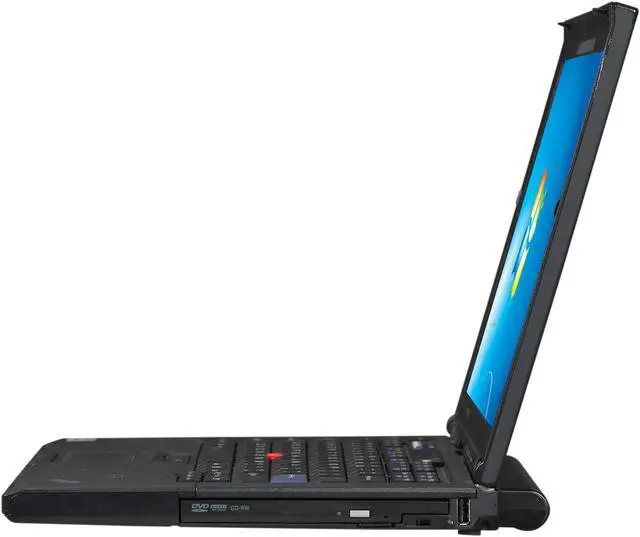 Alt view image 2 of 8 - Lenovo ThinkPad T400 14.1" Notebook with Intel Core 2 Duo 2.66Ghz, 4GB DDR3 Memory, 100GB HDD, DVDROM, Windows 7 Home Premium 64-Bit
