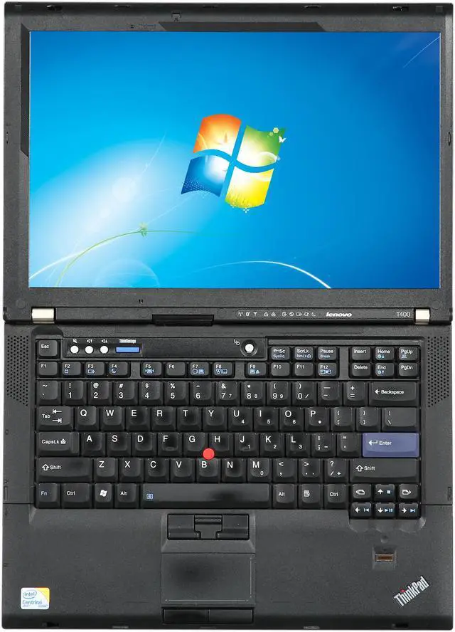 Alt view image 6 of 8 - Lenovo ThinkPad T400 14.1" Notebook with Intel Core 2 Duo 2.66Ghz, 4GB DDR3 Memory, 100GB HDD, DVDROM, Windows 7 Home Premium 64-Bit