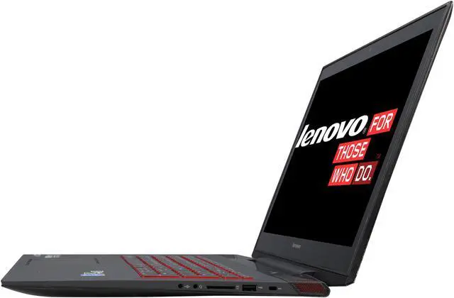 Alt view image 2 of 8 - Lenovo - 17.3" NVIDIA GeForce GTX 860M - Intel Core i7-4710HQ  - 16GB Memory - 8 GB SSD - Windows 8.1 - Gaming Laptop - (Y70 Touch (80DU006TUS) )