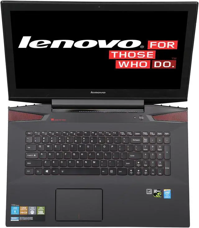 Alt view image 6 of 8 - Lenovo - 17.3" NVIDIA GeForce GTX 860M - Intel Core i7-4710HQ  - 16GB Memory - 8 GB SSD - Windows 8.1 - Gaming Laptop - (Y70 Touch (80DU006TUS) )