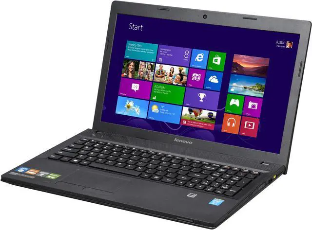 Main image of Lenovo G510 15.6” Notebook with Intel Core i5-4200M 2.5Ghz (3.1Ghz Turbo), 4GB DDR3 RAM, 500GB HDD, 720p HD Webcam, HDMI Out, Dolby Advanced Audio, DVDRW, Windows 8.1