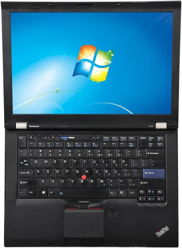 Alt view image 6 of 8 - Lenovo ThinkPad T410 14.1" Black Laptop - Intel Core i5 520M 1st Gen 2.4 GHz 4GB SODIMM DDR3 SATA 2.5" 250GB DVD-RW Windows 7 Professional 64-Bit