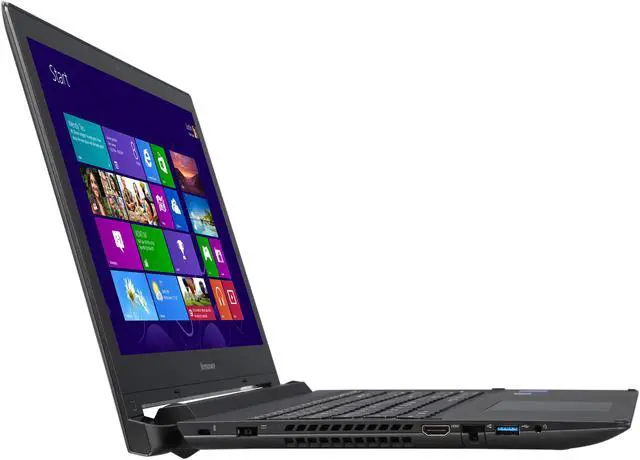 Alt view image 4 of 8 - Lenovo Flex 2 15.6" Touchscreen Notebook with Intel Core i3-4030U 1.9Ghz, 4GB RAM, 500GB HDD + 8GB SSD, Windows 8.1