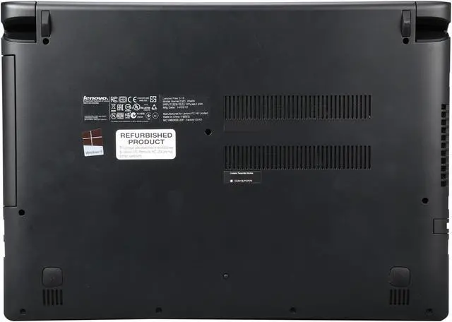 Alt view image 7 of 8 - Lenovo Flex 2 15.6" Touchscreen Notebook with Intel Core i3-4030U 1.9Ghz, 4GB RAM, 500GB HDD + 8GB SSD, Windows 8.1