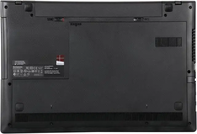 Alt view image 7 of 8 - Lenovo Z70-80 80FG0037US 17.3" LED Notebook - Intel Core i7 i7-5500U Dual-core (2 Core) 2.40 GHz - Silver, Black