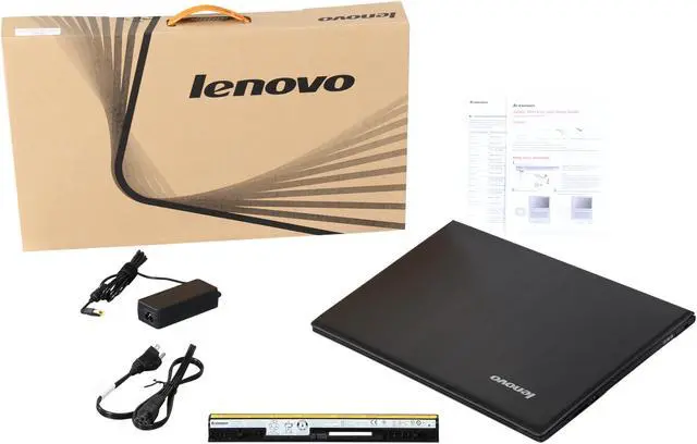 Alt view image 8 of 8 - Lenovo Z70-80 80FG0037US 17.3" LED Notebook - Intel Core i7 i7-5500U Dual-core (2 Core) 2.40 GHz - Silver, Black
