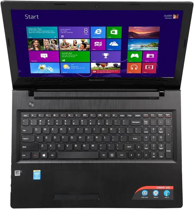 Alt view image 6 of 8 - Lenovo Laptop Intel Core i5-5200U 8GB Memory 1TB HDD Intel HD Graphics 5500 15.6" Non-Touch Screen Windows 8.1 G50