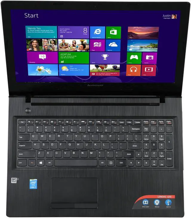 Alt view image 6 of 8 - Lenovo Laptop Intel Core i7-5500U 16GB Memory 1TB HDD Intel HD Graphics 5500 15.6" Non-Touch Screen Windows 8.1 64-Bit G50 (80E501G3US)