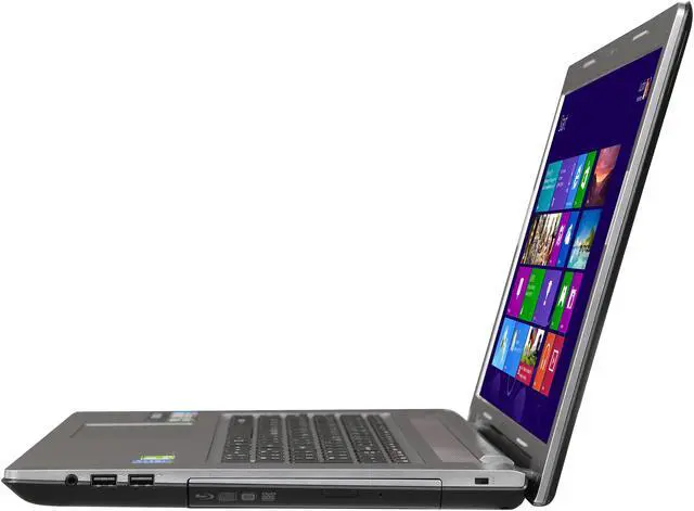 Alt view image 2 of 8 - Lenovo Z710 (59421370) 17.3” Notebook with Quad Core Intel Core i7 4710MQ 2.50GHz (3.50Ghz Turbo), 16GB Memory, 1TB HDD + 8GB SSD, NVIDIA GeForce GT 745M, Blu-Ray Ultrabay, Windows 8.1