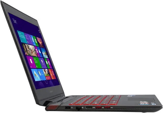 Alt view image 4 of 8 - Lenovo - 14.0" AMD Radeon R9 M275 - Intel Core i7-4510U - 8GB Memory - 256 GB SSD - Windows 8.1 64-Bit - Laptop - (Y40-70 (59423035) )