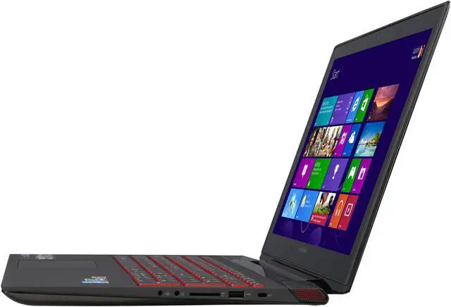 Alt view image 2 of 8 - Lenovo Laptop Y50 Touch 15.6" UHD 4K Touchscreen Gaming Laptop with Quad Core Intel Core i7-4700HQ 2.40 GHz (3.40Ghz), 16 GB Memory, 256 GB SSD, NVIDIA GeForce GTX 860M 2 GB, Windows 8.1 64-Bit