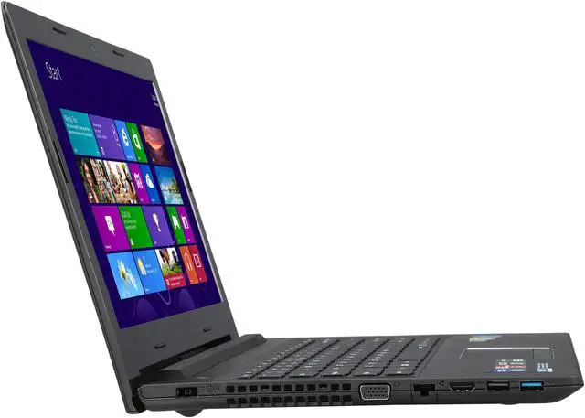 Alt view image 4 of 8 - Lenovo Z40 14.0” Full HD Notebook with Intel Core i7-4510U 2.0Ghz (3.10Ghz Turbo), 8GB Memory, 500GB HDD + 8GB SSD, NVidia GeForce GT820M 2GB, DVD±RW, Windows 8.1 64 Bit