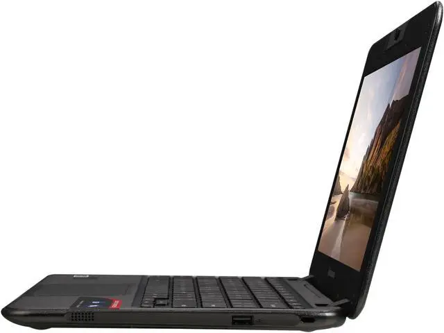 Alt view image 2 of 8 - Lenovo N21 (80MG0001US) Chromebook Intel Celeron N2840 (2.16 GHz) 4 GB Memory 16 GB SSD Intel HD Graphics 11.6" 1366 x 768 Chrome OS