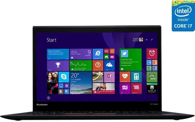 Main image of Lenovo Ultrabook ThinkPad Intel Core i7-5600U 8GB Memory 512 GB SSD Intel HD Graphics 5500 14.0" Non-Touch Screen Windows 8.1 Pro 64-Bit X1 Carbon (20BS0035US)