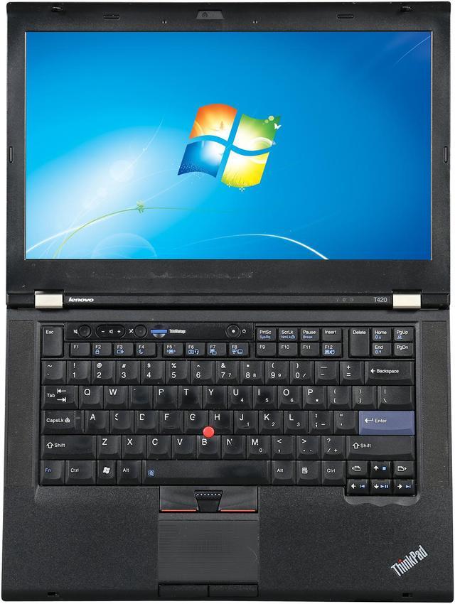 Alt view image 6 of 8 - Lenovo Thinkpad T420 14.1" Notebook - Intel Core I5-2520m 2.50Ghz, 4GB RAM, 250GB HDD, DVDROM, Windows 7 Professional 64 Bit