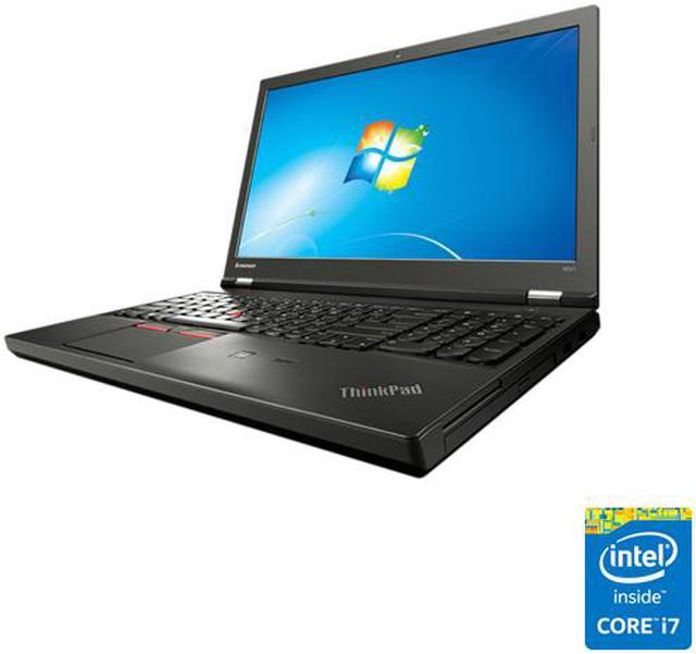 ThinkPad Laptop ThinkPad W541 Intel Core i7-4810MQ 8GB Memory 256 GB SSD  NVIDIA Quadro K1100M 15.6