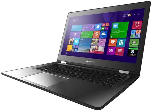 Alt view image 2 of 13 - Lenovo Flex 3 Convertible Laptop Intel Core i7 5500U (2.40GHz) 8GB Memory 1TB HDD 8GB SSD Intel HD Graphics 5500 Shared memory 14" Touchscreen Windows 8.1 360° Flexibility