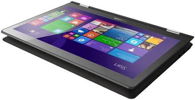 Alt view image 3 of 13 - Lenovo Flex 3 Convertible Laptop Intel Core i7 5500U (2.40GHz) 8GB Memory 1TB HDD 8GB SSD Intel HD Graphics 5500 Shared memory 14" Touchscreen Windows 8.1 360° Flexibility