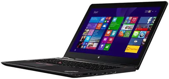Alt view image 5 of 11 - Lenovo ThinkPad Yoga 15 20DQ001KUS 2in1 Laptop 15.6" - Intel Core i5-5200U (2.20 GHz) 8 GB Memory 180 GB SSD NVIDIA Geforce 840M Windows 8.1 Pro In-plane Switching (IPS) Technology Wireless LAN