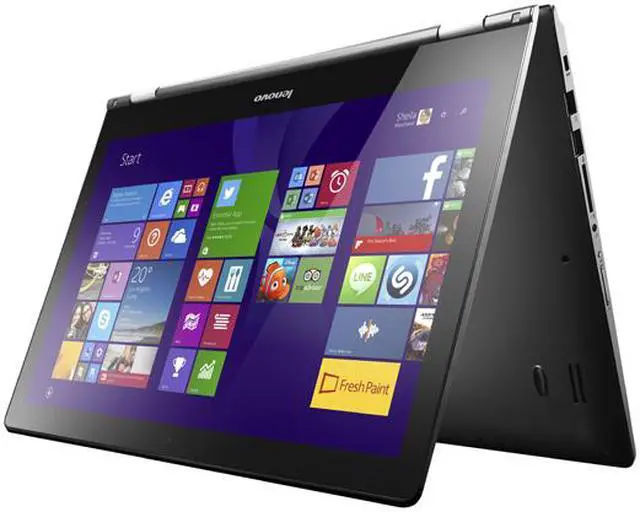 Alt view image 5 of 15 - Lenovo Flex 3 15 2-in-1 Laptop Intel Core i5 5200U (2.20GHz) 4GB Memory 500GB HDD Intel HD Graphics 5500 Shared memory 15.6" Touchscreen Windows 8.1 360° Flexibility